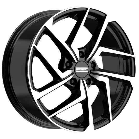 Fondmetal Taara Glossy Black Machined 8,5x19 5x112 ET32 CB66,6 R13 850 kg RF20981 rehvid – osta PRVShop.ee
