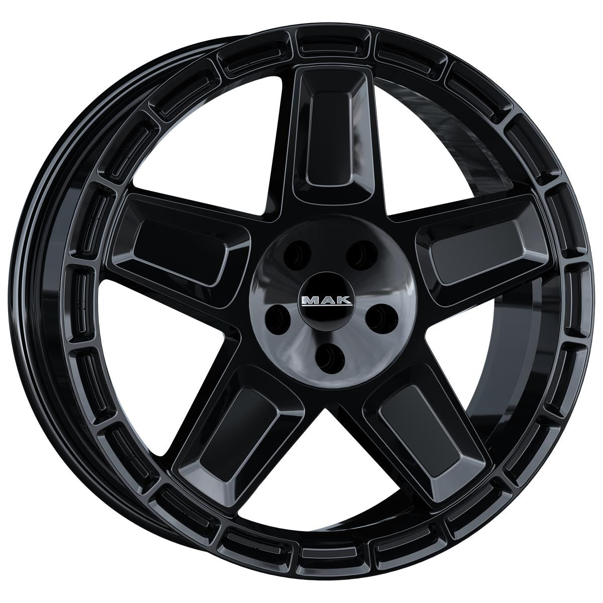 MAK Trek Gloss Black 9x20 6x139.7 ET55 CB95,1 60° 1050 kg F9020TKGB55VZ1 rehvid – osta PRVShop.ee