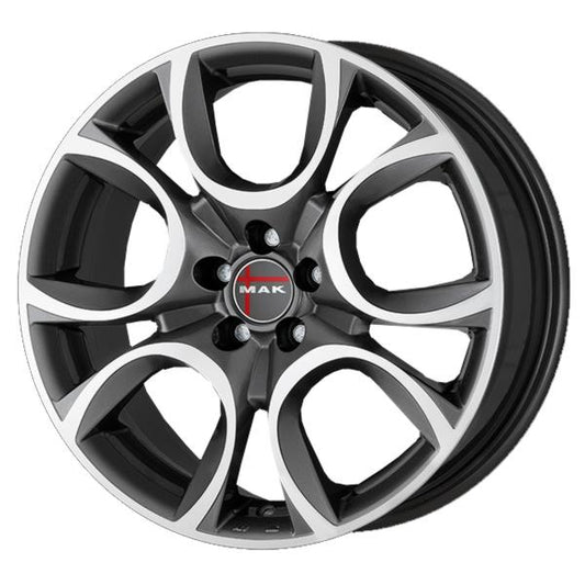 MAK Torino W Gun Met-Mirror Face 6,5x16 4x108 ET32 CB65,1 Flat 550 kg F6560ONQM32EG1X rehvid – osta PRVShop.ee