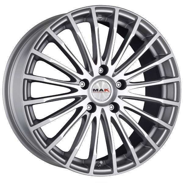 MAK Fatale Silver 8,5x19 5x114.3 ET35 CB76,0 60° 780 kg F8590FASI35F rehvid – osta PRVShop.ee