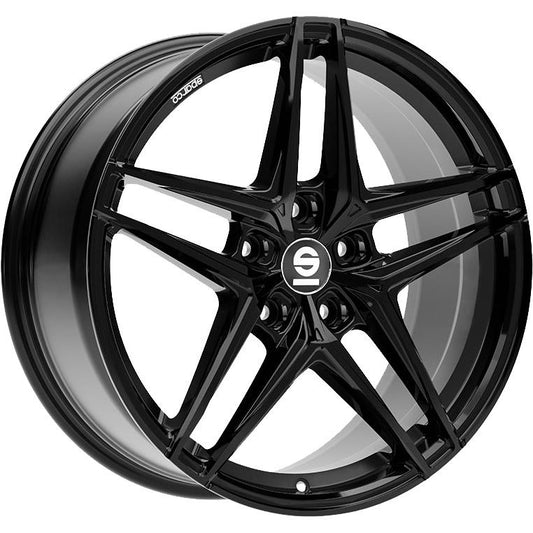 Sparco Record Gloss Black 7,5x17 5x112 ET48 CB73,1 60° 650 kg W29095505C5 rehvid – osta PRVShop.ee