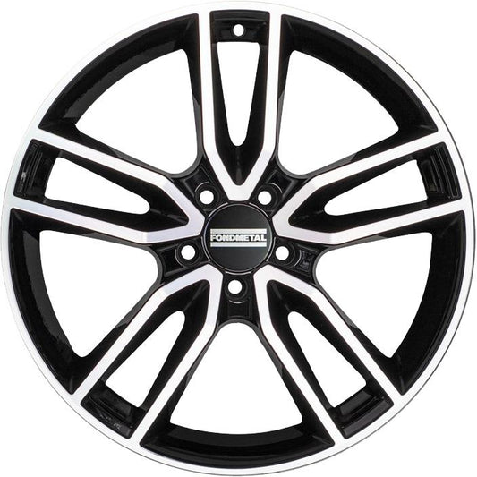 Fondmetal Koros Glossy Black Machined 9x19 5x112 ET44 CB66,6 FMI06-9019445112-NA2 rehvid – osta PRVShop.ee
