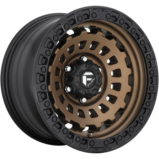 Fuel D634 Zephyr Matte Bronze Black Bead Ring 8x17 5x114.3 ET38 CB56,5 60° 725 kg D6341780C5+38 rehvid – osta PRVShop.ee