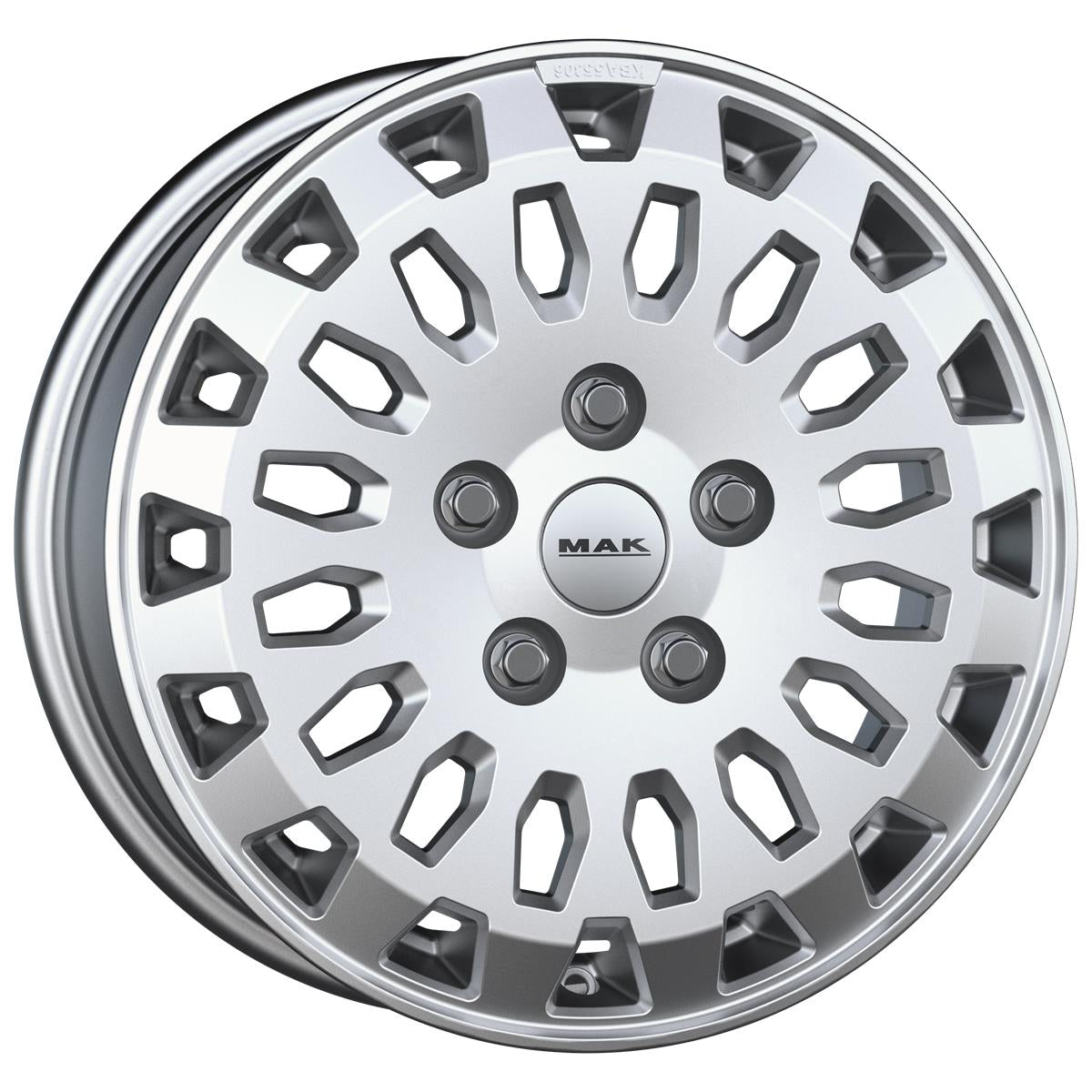 MAK Overland Light Titan 6,5x16 6x120 ET51 CB74,5 60° 1275 kg F6560RVTM51TR rehvid – osta PRVShop.ee