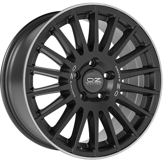 OZ Racing Rally Desert Matt Black Silver Let. Diamond Lip 8x18 6x139.7 ET45 CB95,1 60° 1300 kg W01C730557L rehvid – osta PRVShop.ee