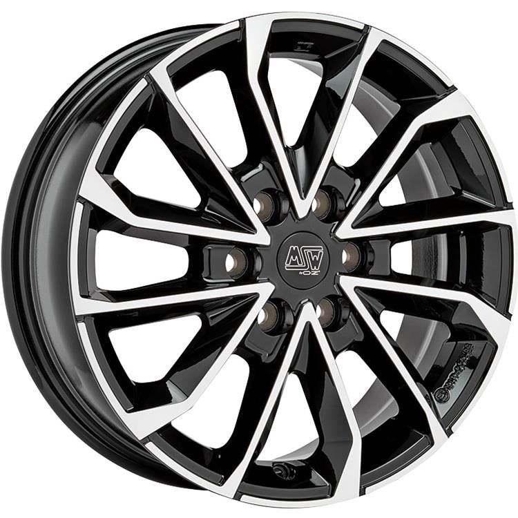 MSW 42 Van Gloss Black Full Polished 6,5x17 6x130 ET54 CB84,1 R14 1250 kg W19468002T56 rehvid – osta PRVShop.ee