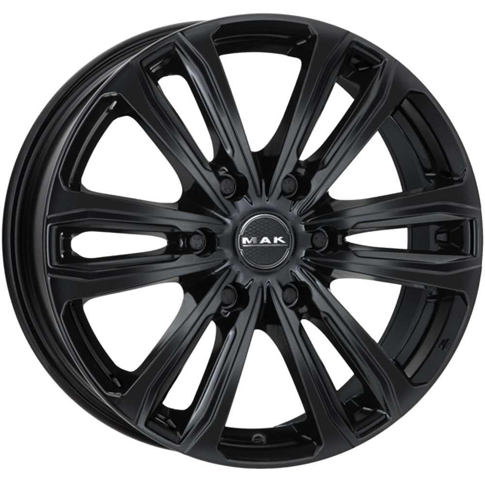 MAK Safari 6 Gloss Black 6,5x17 6x120 ET50 CB74,5 60° 1215 kg F6570AF6GB50TR rehvid – osta PRVShop.ee