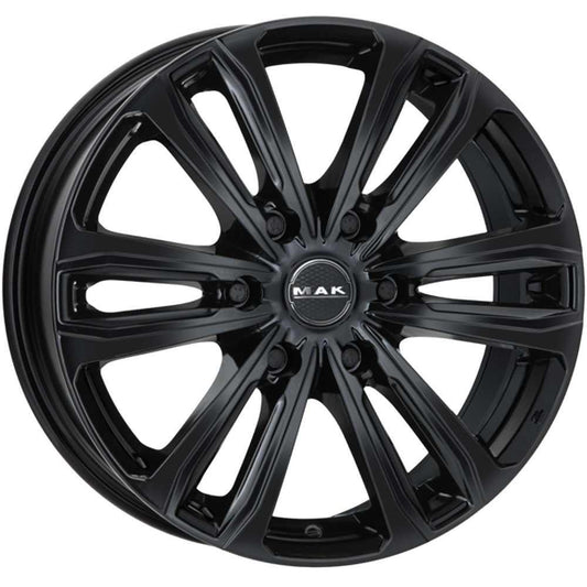 MAK Safari 6 Gloss Black 6,5x17 6x120 ET50 CB74,5 60° 1215 kg F6570AF6GB50TR rehvid – osta PRVShop.ee