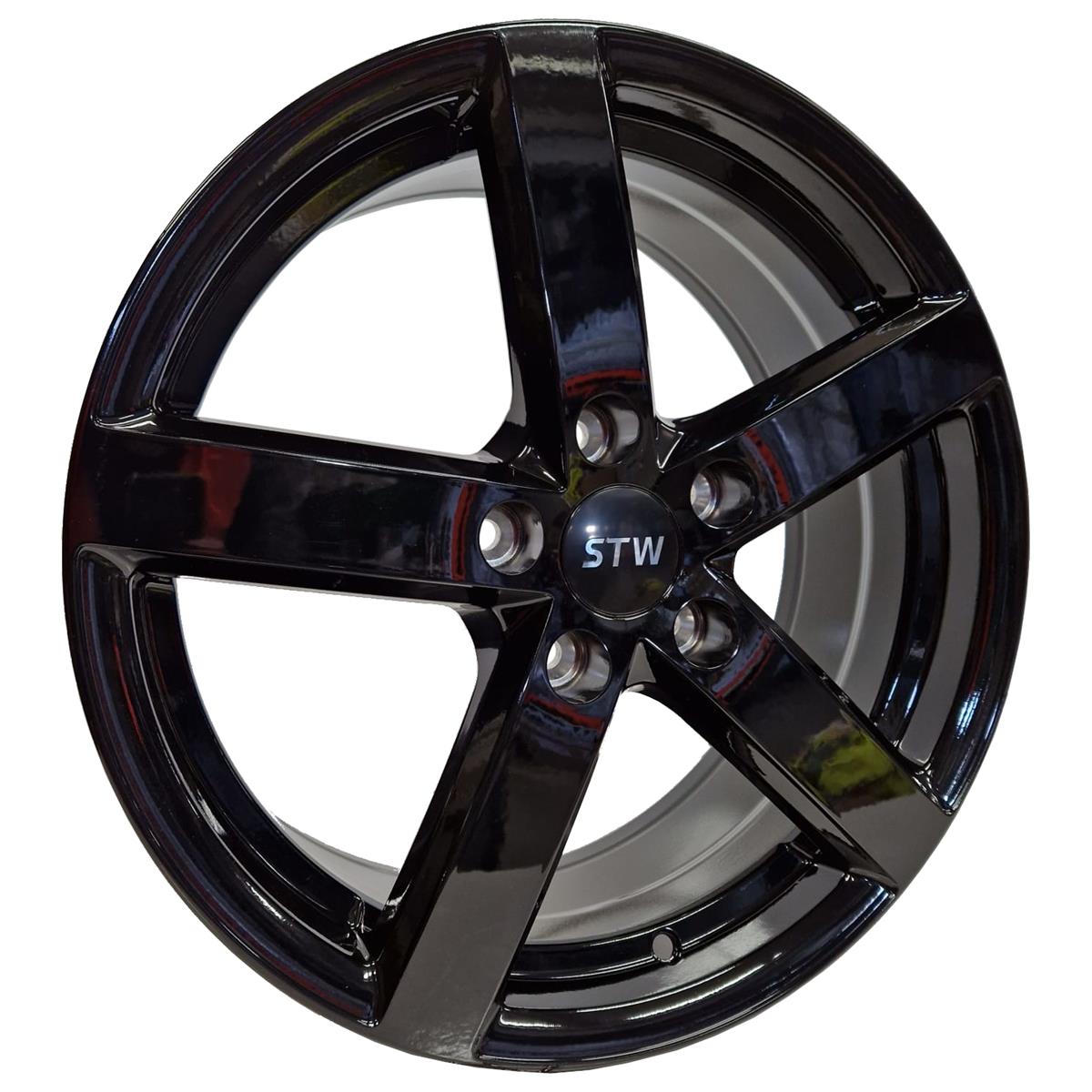 STW City Gloss Black 7x17 5x114.3 ET50 CB67,1 60° 690 kg STWCY0BA50 rehvid – osta PRVShop.ee