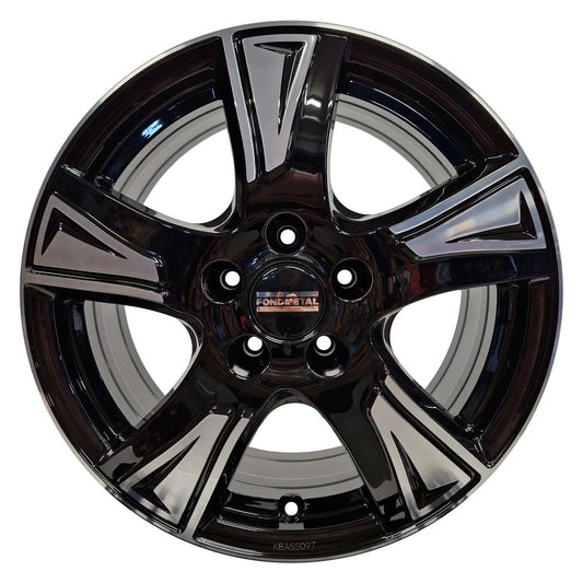 Fondmetal PRO1 Glossy Black Machined 6,5x16 5x108 ET42 CB65,1 Flat 1250 kg RF19452 rehvid – osta PRVShop.ee